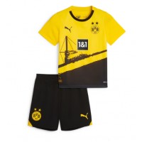 Maglie da calcio Borussia Dortmund Prima Maglia Bambino 2023-24 Manica Corta (+ Pantaloni corti)